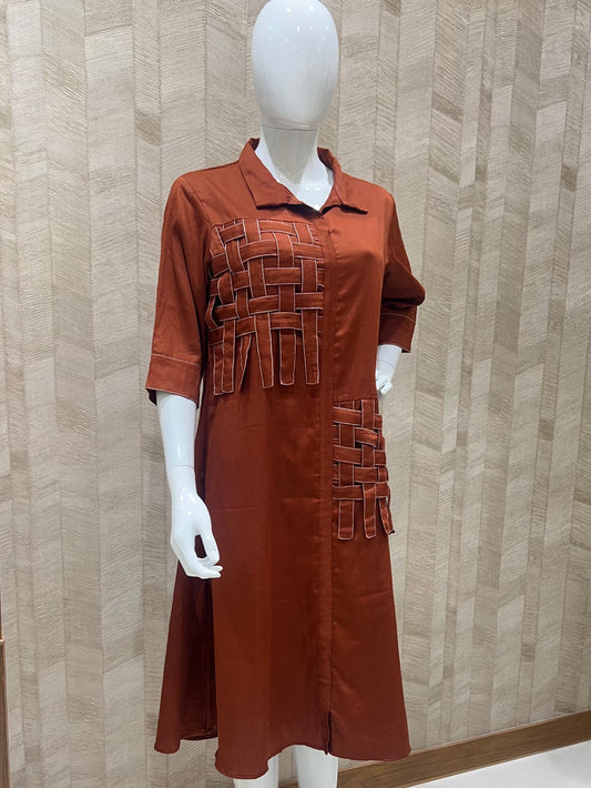 Basket Weave Dress