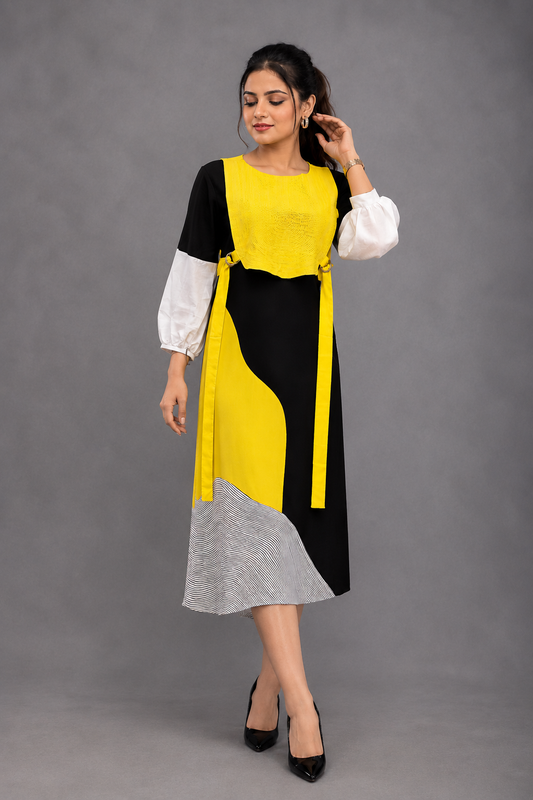 VERDANT FRAME DRESS